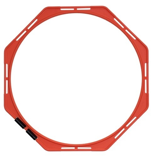 Inel de marcare octogonal, 50 cm, Portocaliu