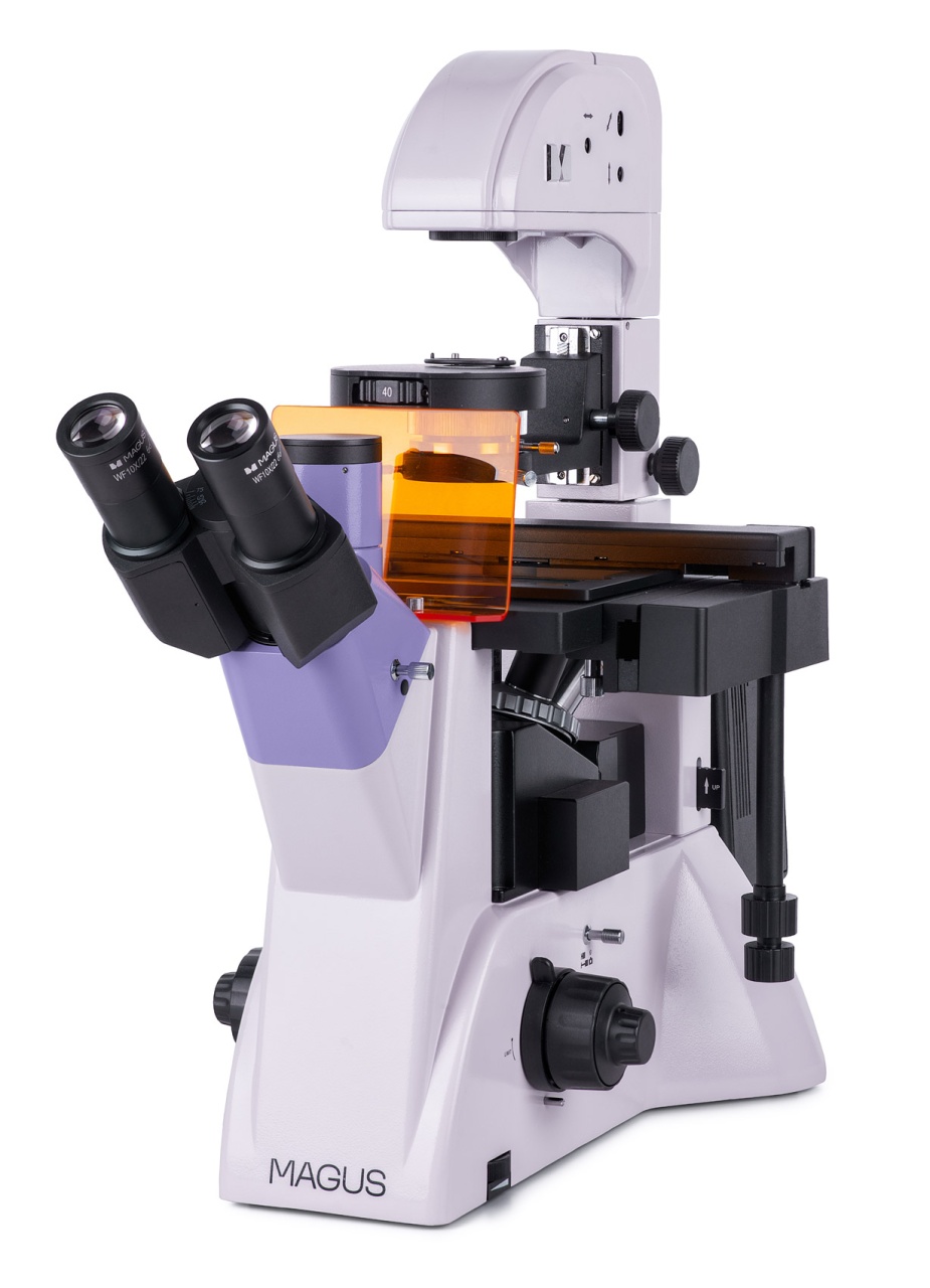 Microscop inversat fluorescent Lum V500