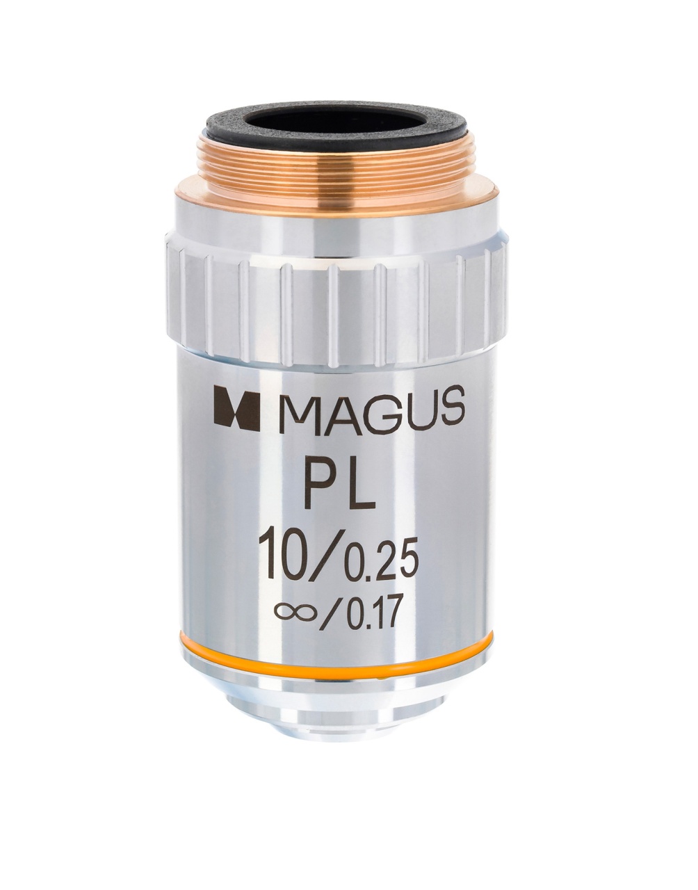 Obiectiv planacromatic MP10 10x/0,25 ∞/0,17 pentru microscop biologic