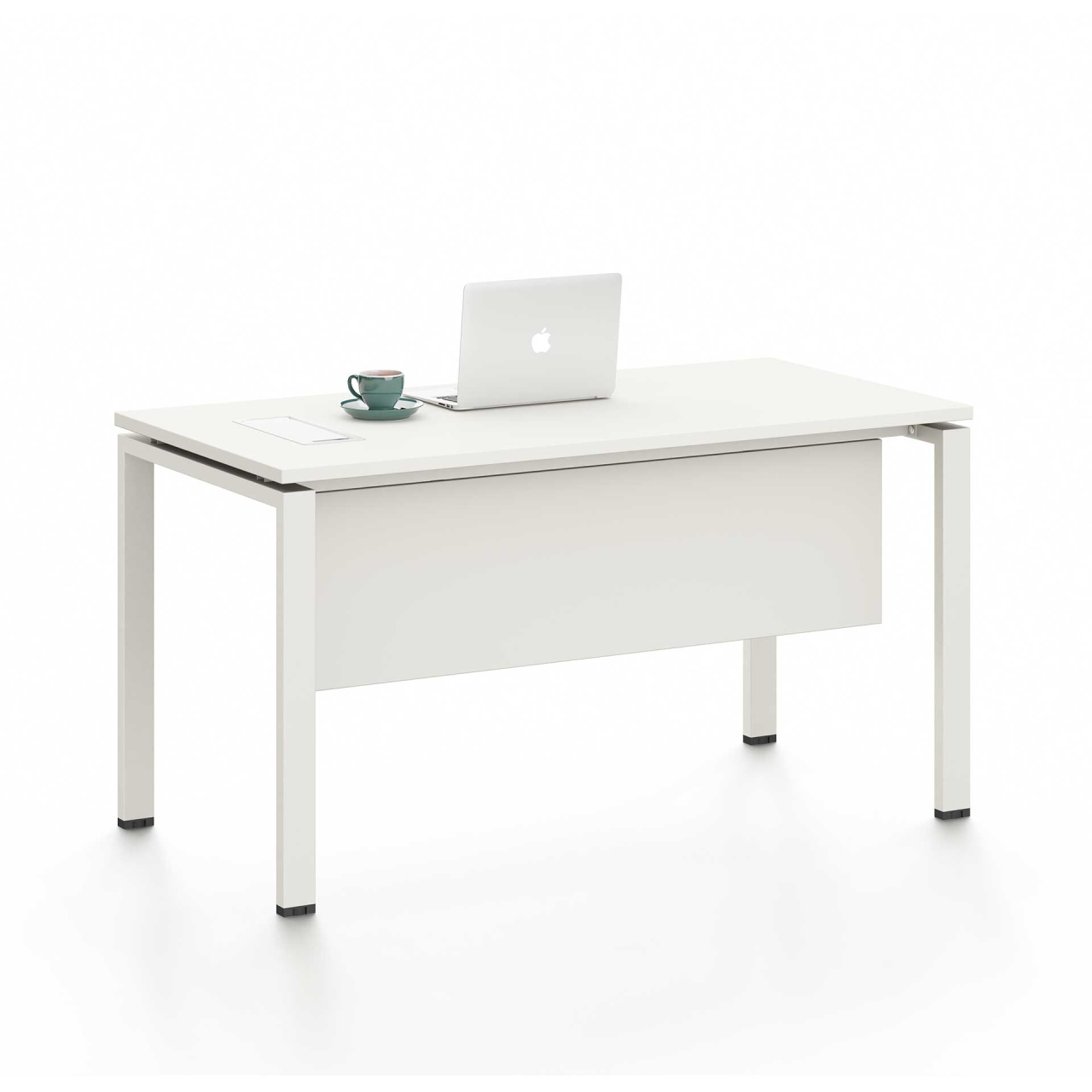 RFG Birou Monaco, alb, 1400 × 700 × 750 mm