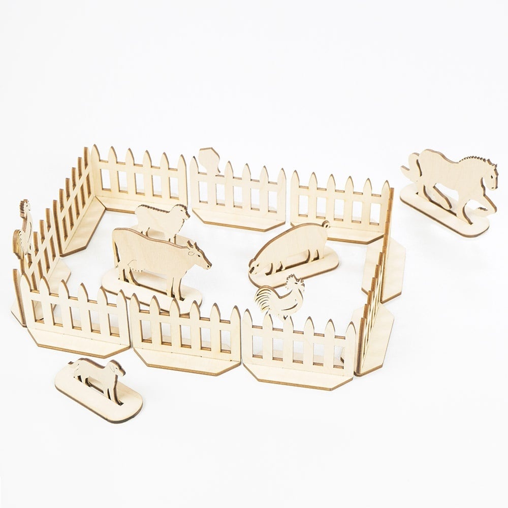 Set Animale Domestice cu gard