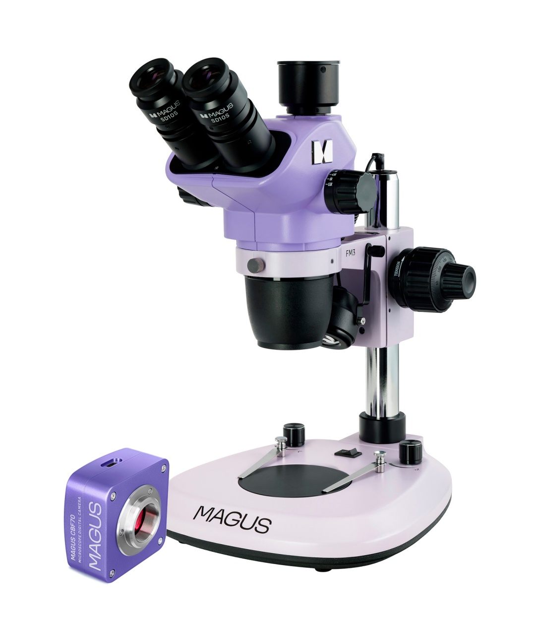 Stereomicroscop digital Stereo D8T PLUS cu cameră de 21 MP