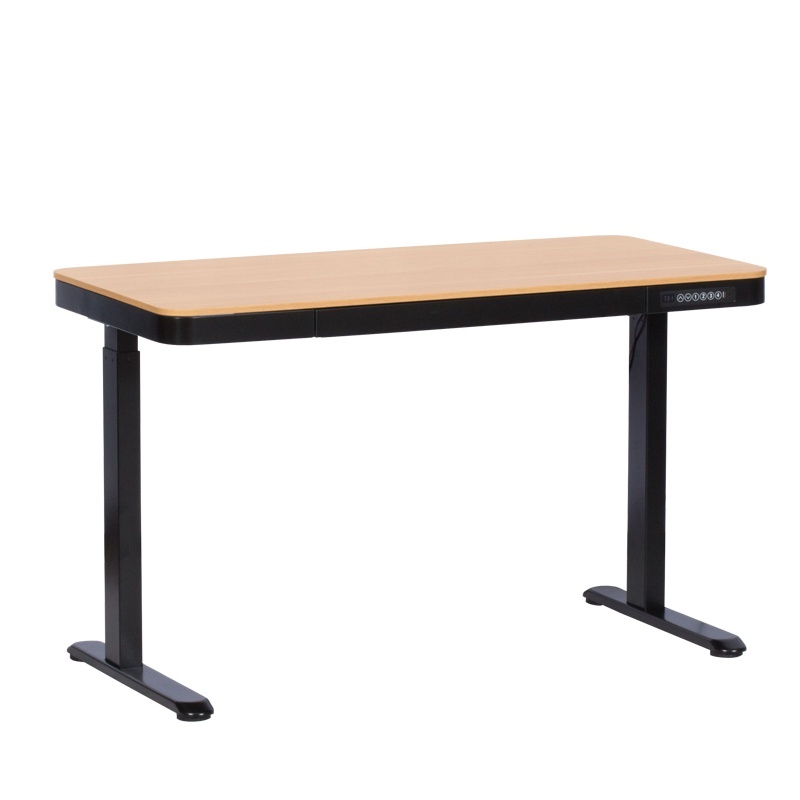 Birou ergonomic reglabil Carmen CR-118 E - fag-negru