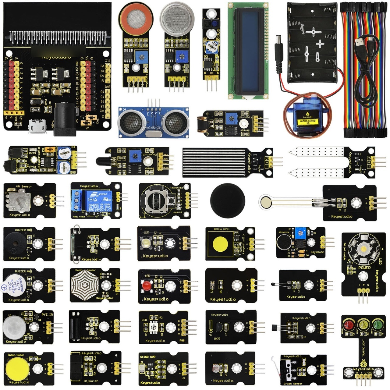 Kit de start cu 37 senzori pentru micro:bit