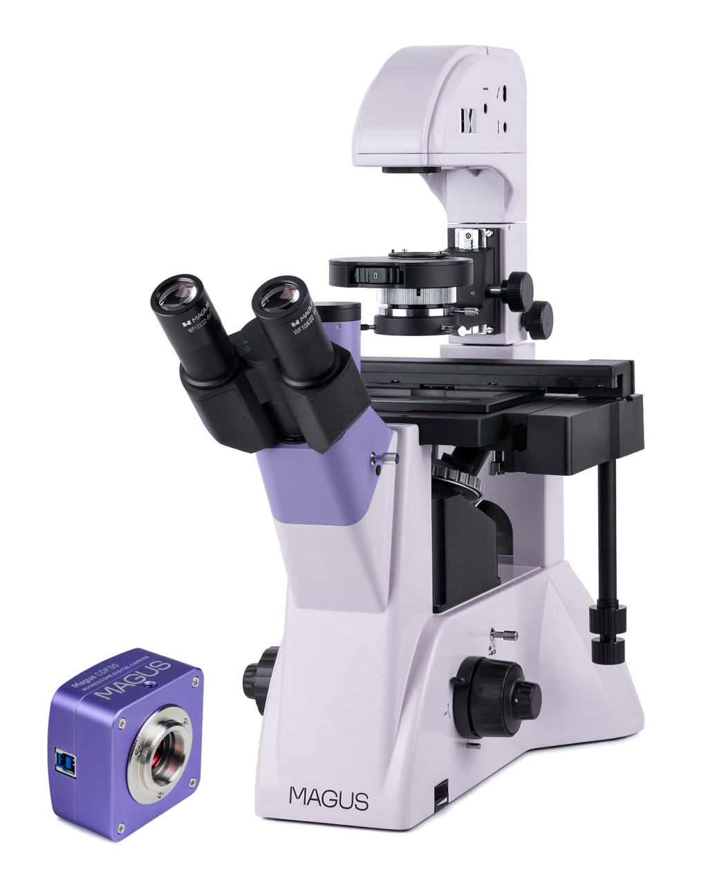 Microscop digital inversat biologic Bio VD350