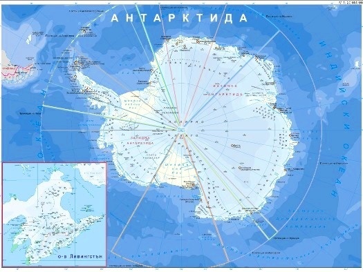 Harta Antarcticii