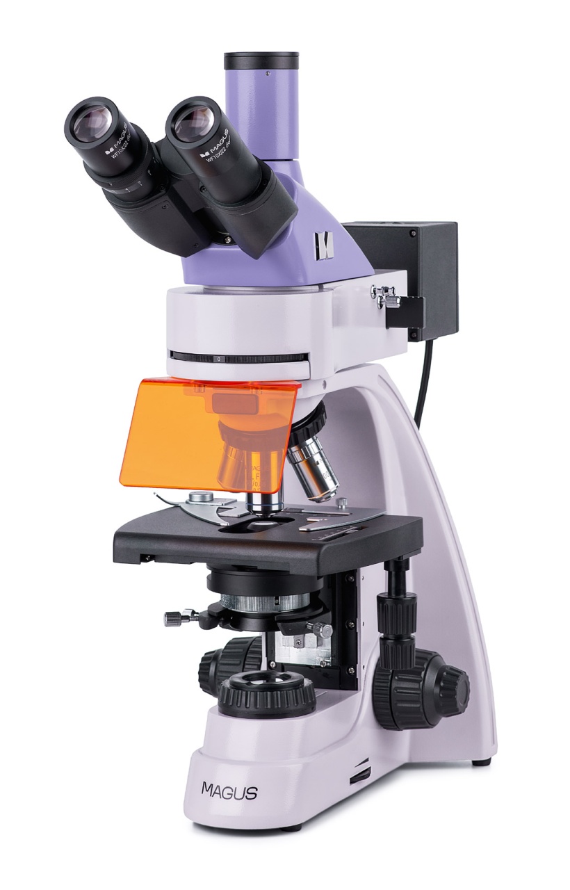 Microscop fluorescent Lum 400L – trinocular, 40–1000x