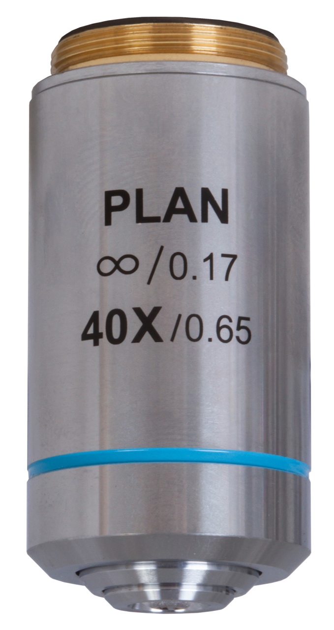 Obiectiv planacromatic cu corecție la infinit MED 40x