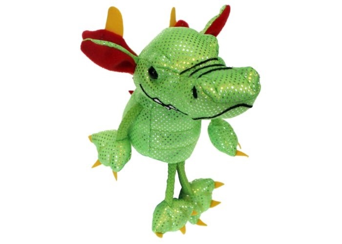 Păpușă cu degete Dragon Verde
