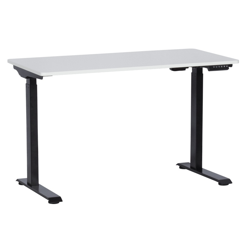 Birou ergonomic cu reglare a înălțimii Carmen CR-119 - alb-negru
