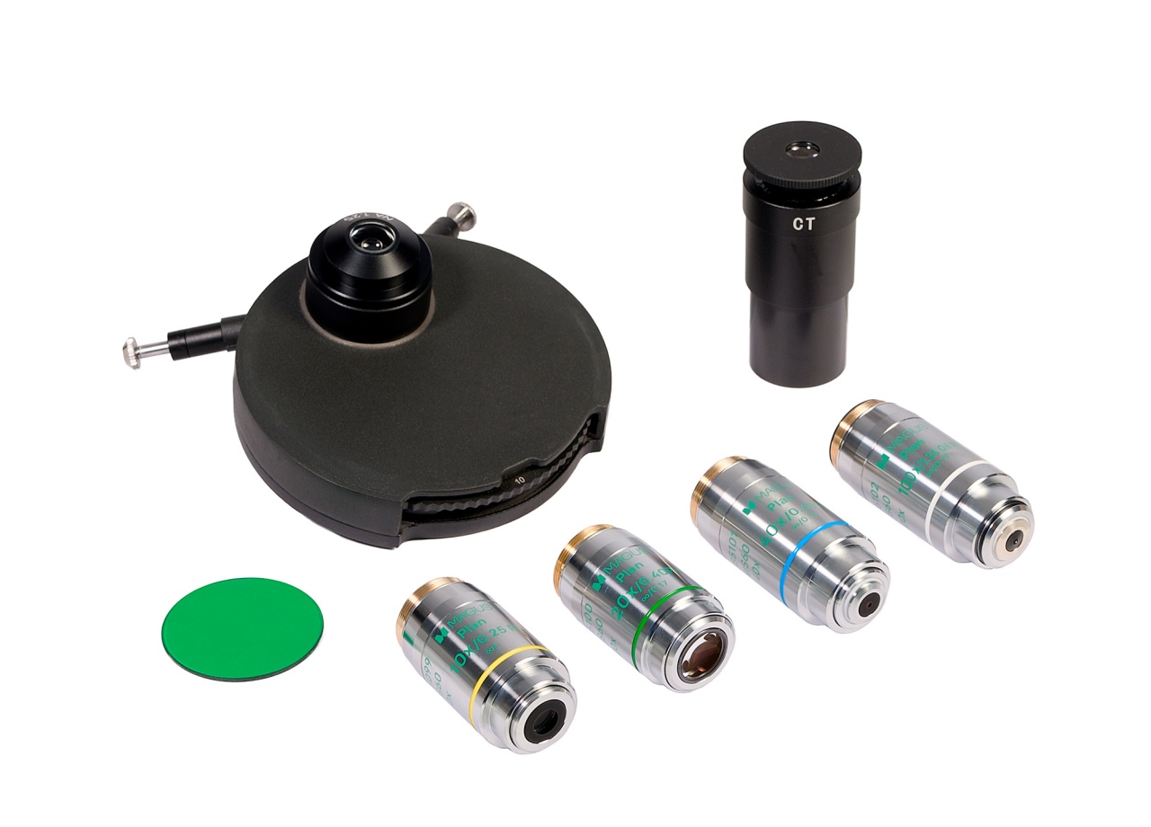 Dispozitiv de contrast de fază PH2 pentru microscoape biologice