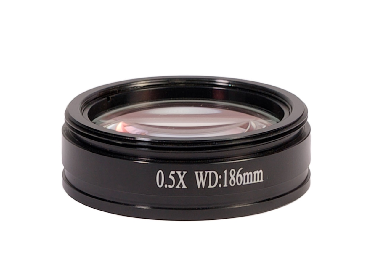 Obiectiv achromatic principal 05A 0,5x pentru stereomicroscop
