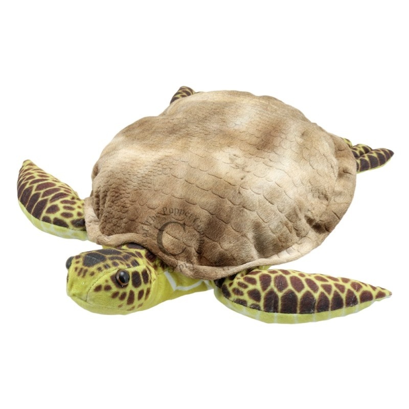 Păpușă cu mănușă, Turtle, seria Big Creatures, 35 cm.