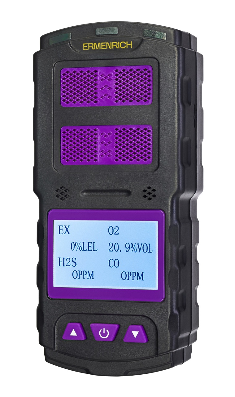 Detector de gaze NG60 — detector pentru gaze inflamabile, H₂S, CO și O₂