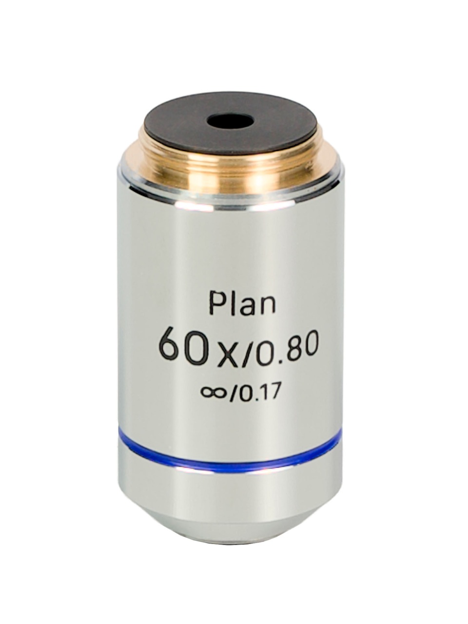 Obiectiv planacromat 60PL Plan 60x/0,80 ∞/0,17