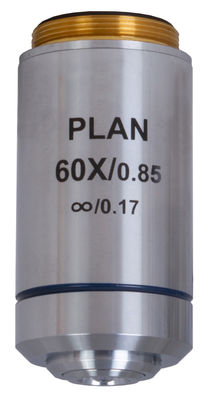 Obiectiv planacromat cu corecție la infinit MED 60x