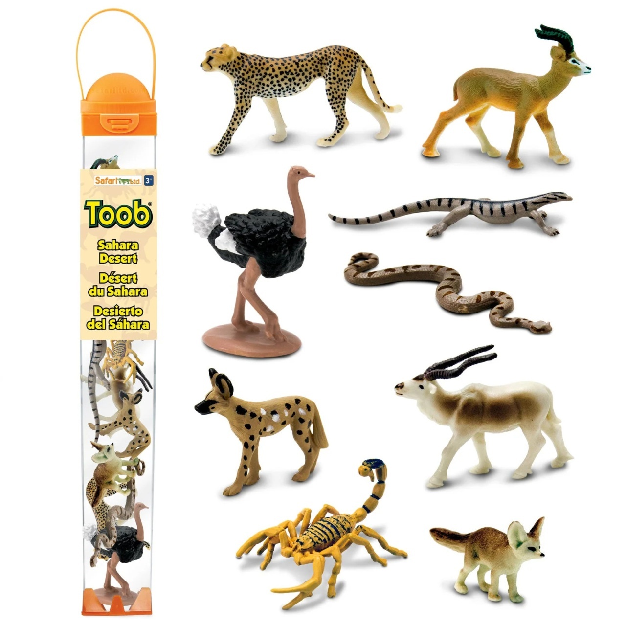 Animalele din desertul Sahara - figurine educative
