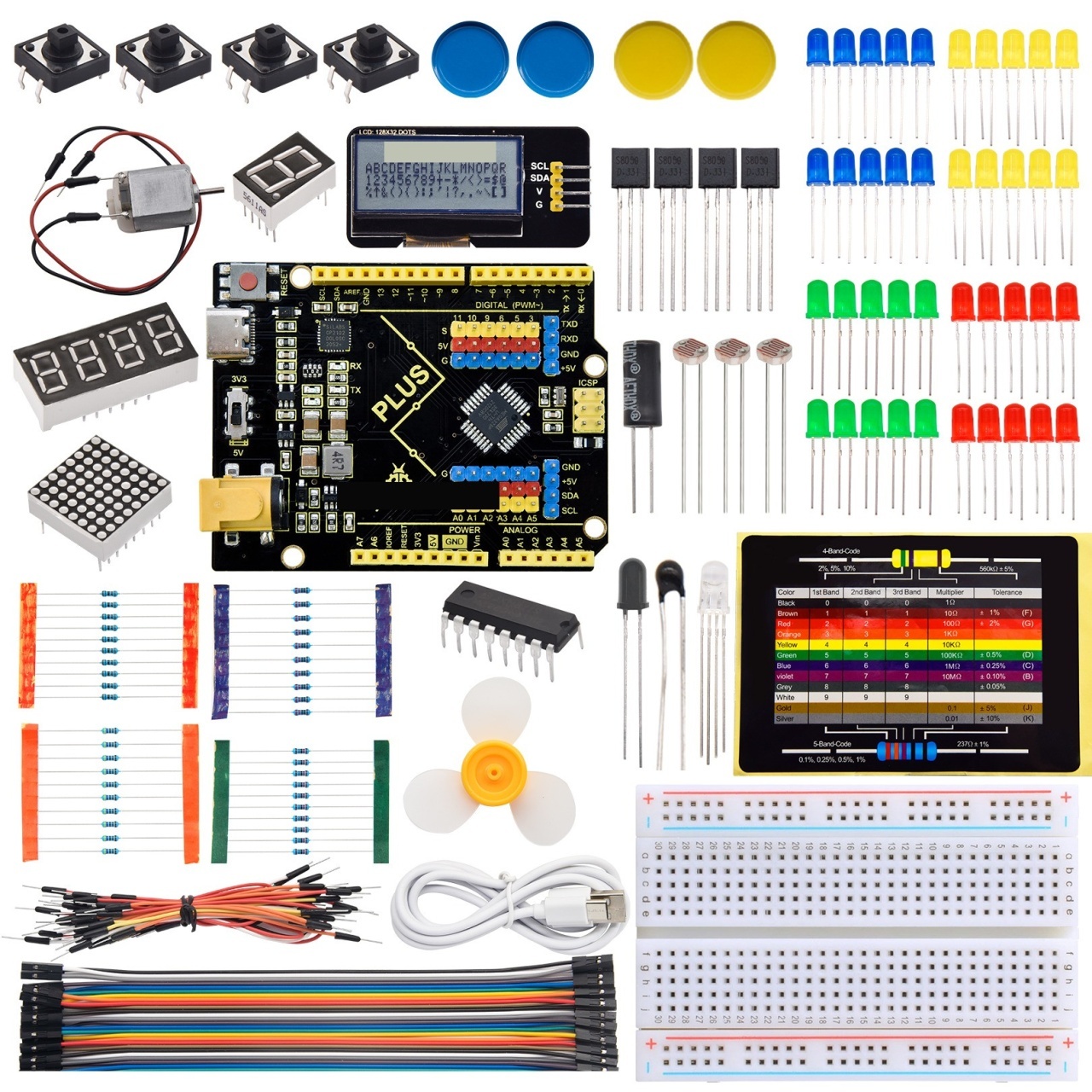 Kit de start cu 21 module pentru Arduino