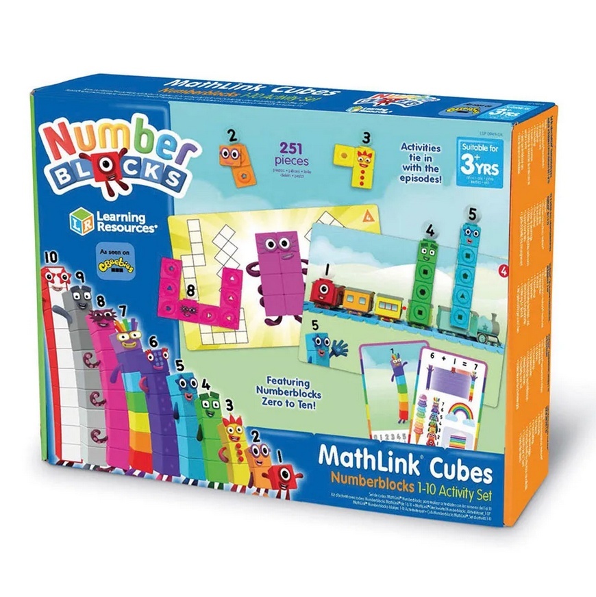 Matematice MATHLINK Cuburi 1-10 SET DE ACTIVITATE
