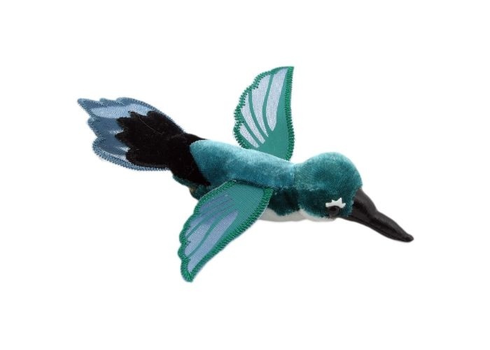 Păpușă cu degete Păpușă Colibri verde