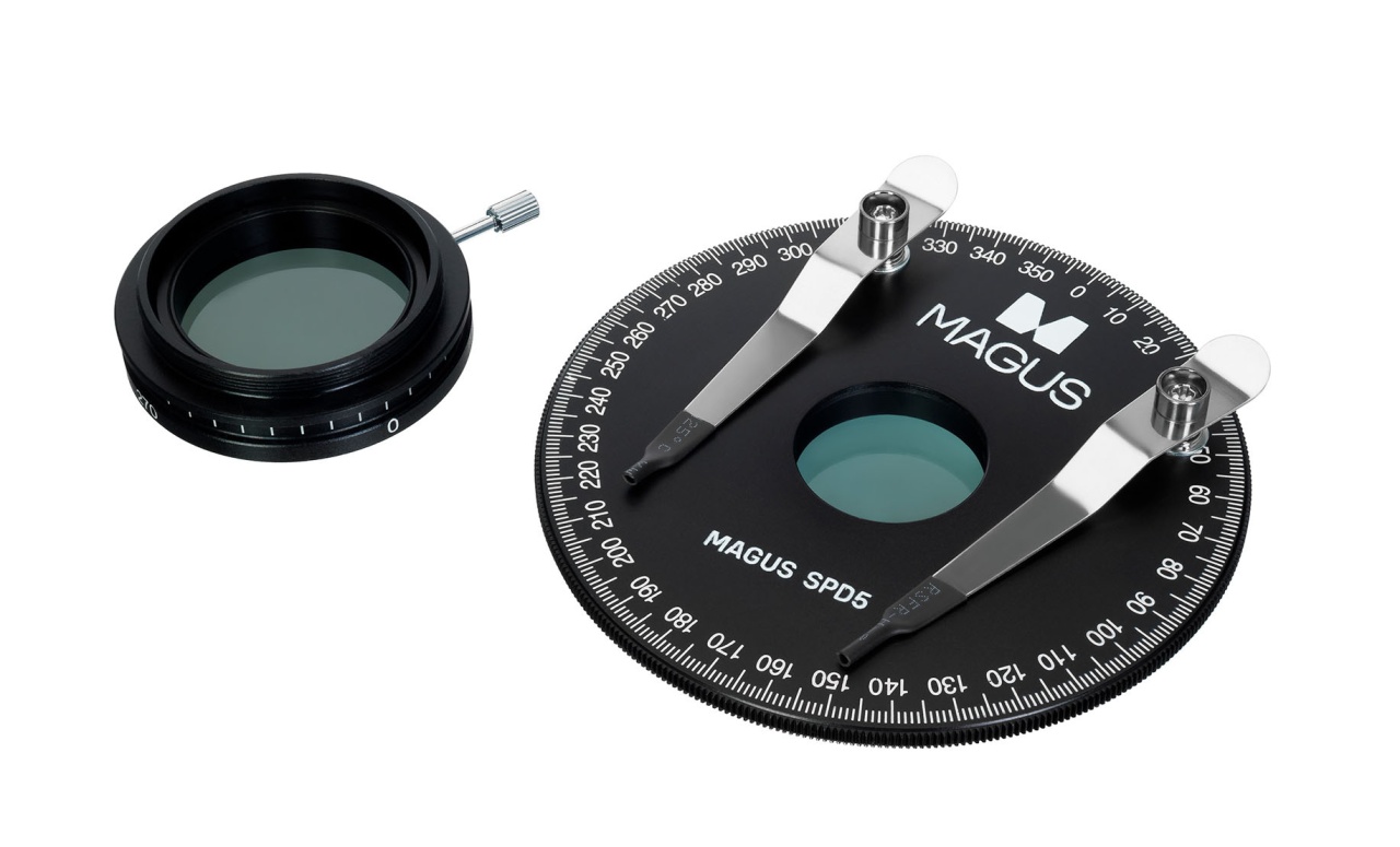 Set polarizator/analizator pentru stereo microscoape SPD5