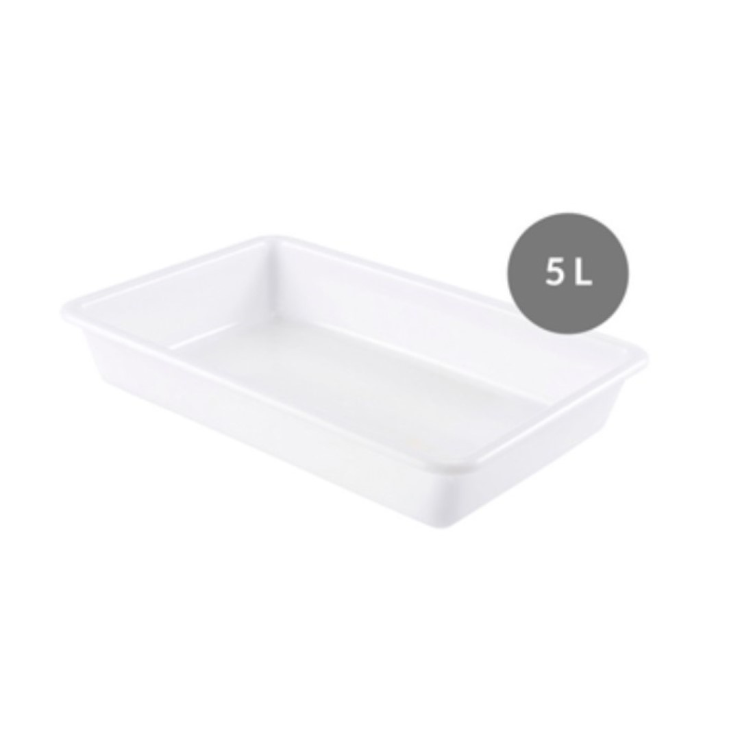 Tavă plată HDPE 5 litri