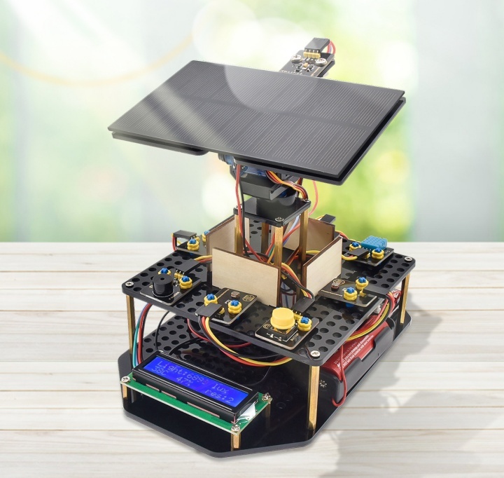Tracker solar inteligent Arduino 2