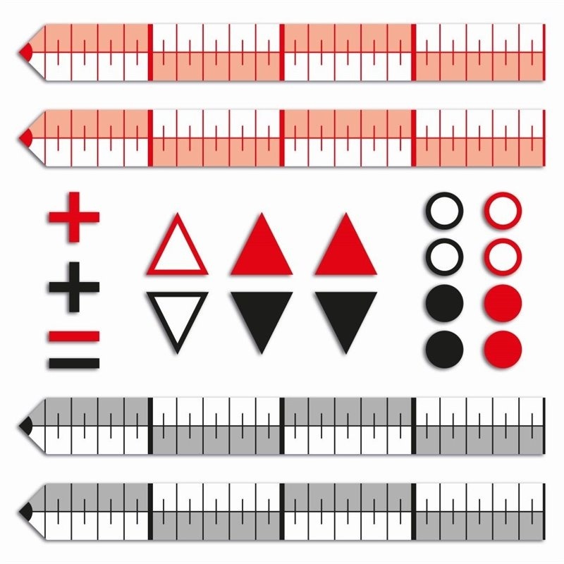 Axă numerică / Sistem de coordonate – set magnetic