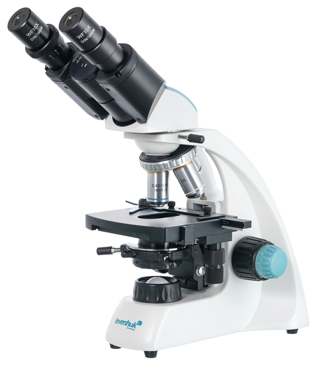 Microscop biologic binocular 400B, mărire 40x–1000x