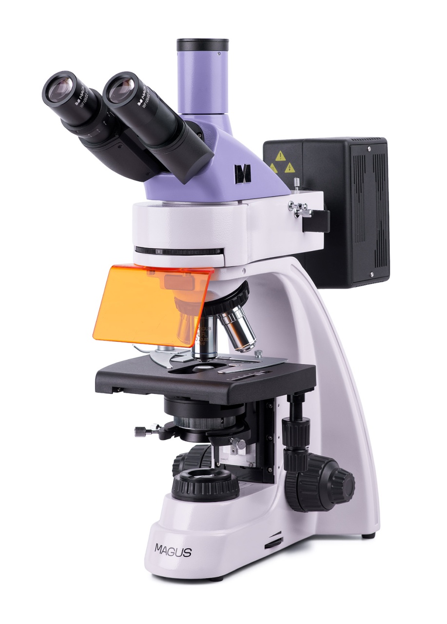 Microscop de fluorescență Lum 400 – trinocular biologic