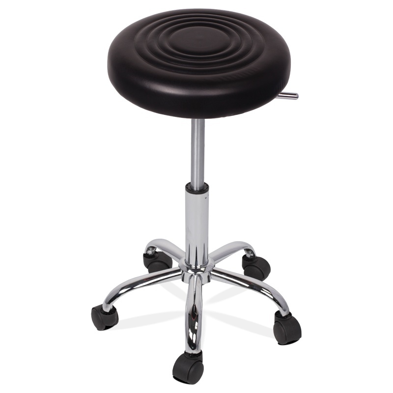 Taburet cu rotile Carmen 3075 - negru