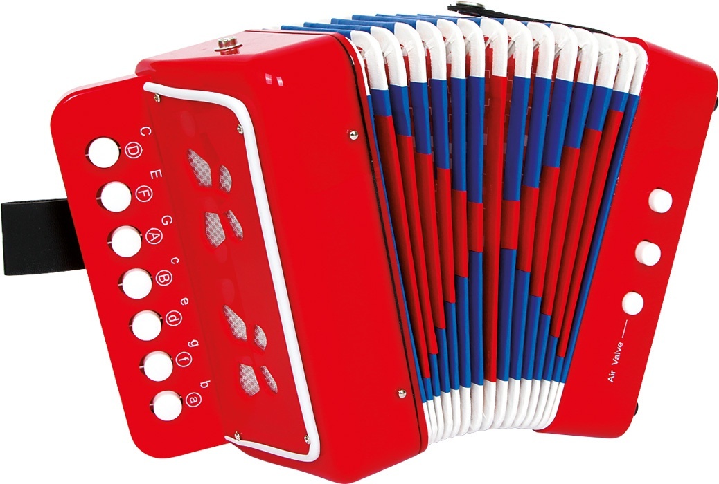Acordeon pentru copii Roșu