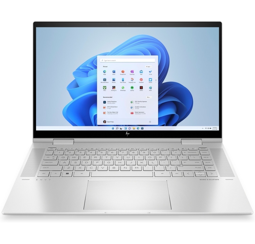 HP Envy x360 15-ew0037nn Natural silver laptop