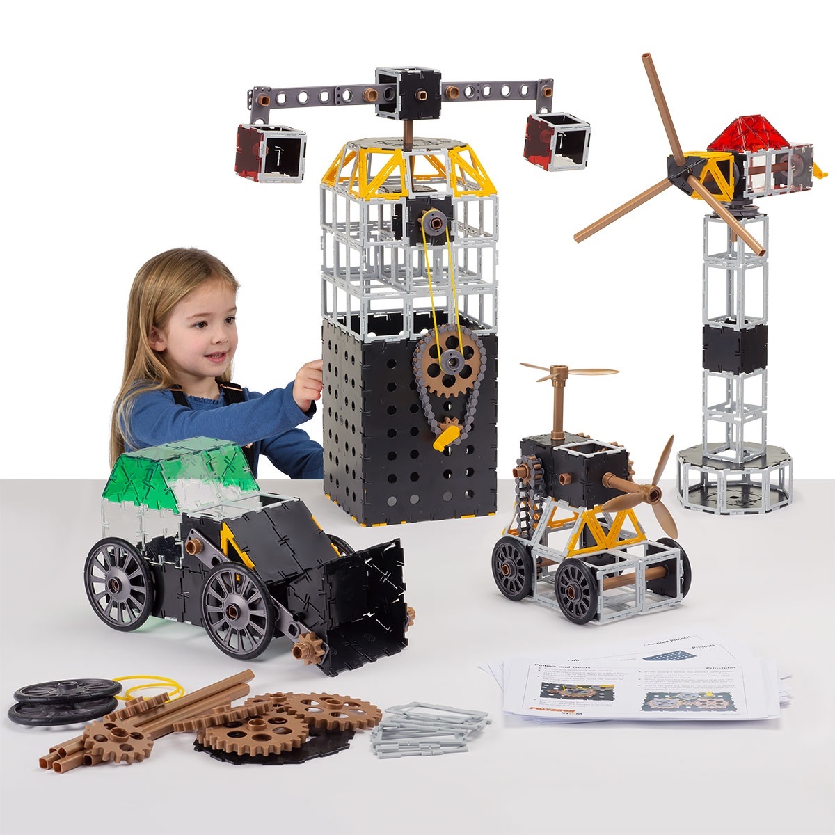 Kit STEM Polydron mare