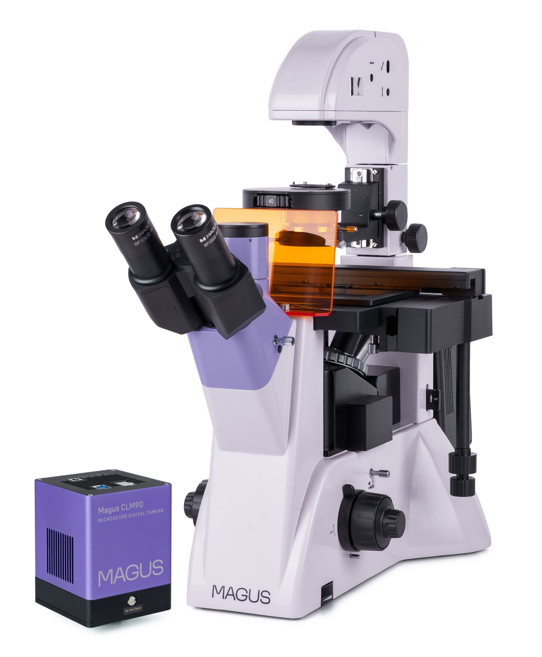 Microscop digital inversat cu fluorescență Lum VD500
