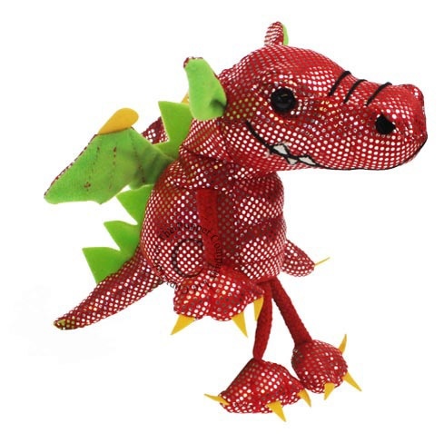 Păpușă cu degete Dragon Roșu