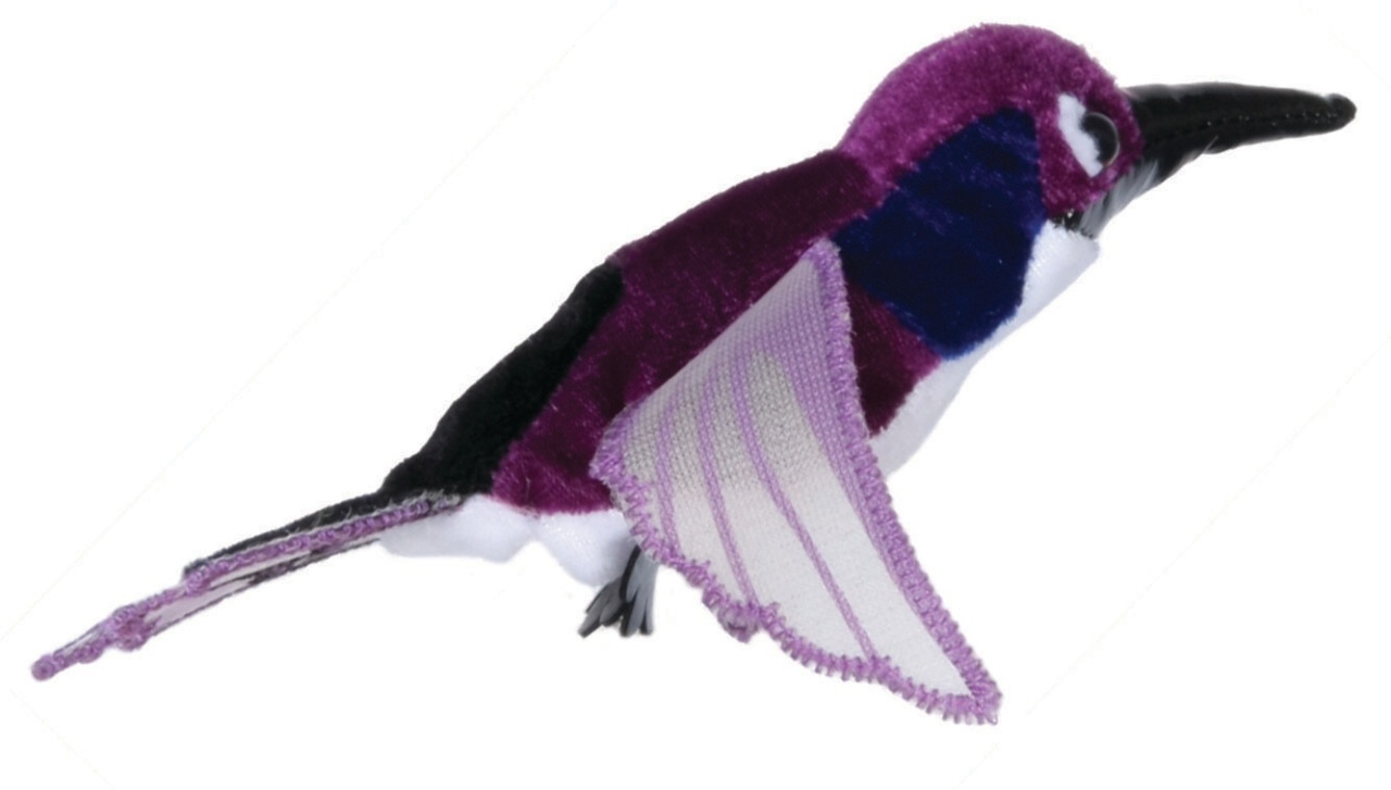 Păpușă cu degete Păpușă colibri violet