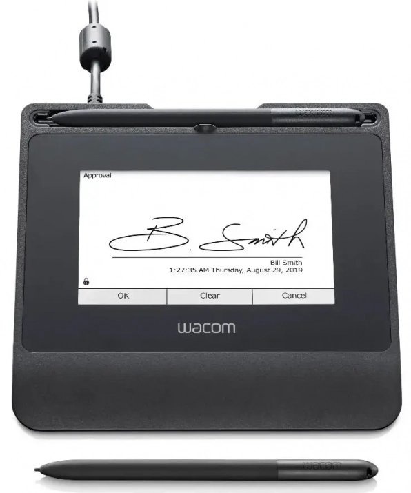 Tabletă grafică pentru semnătură Wacom STU-540 cu software sign pro PDF Lite