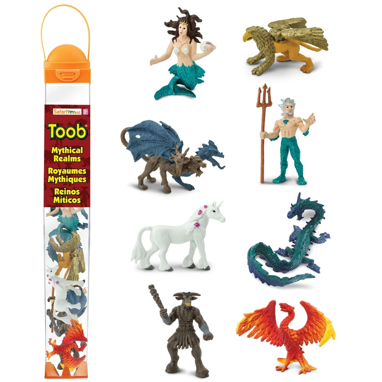 Toob „Regatul Mitic" – mitologie greacă cu figurine