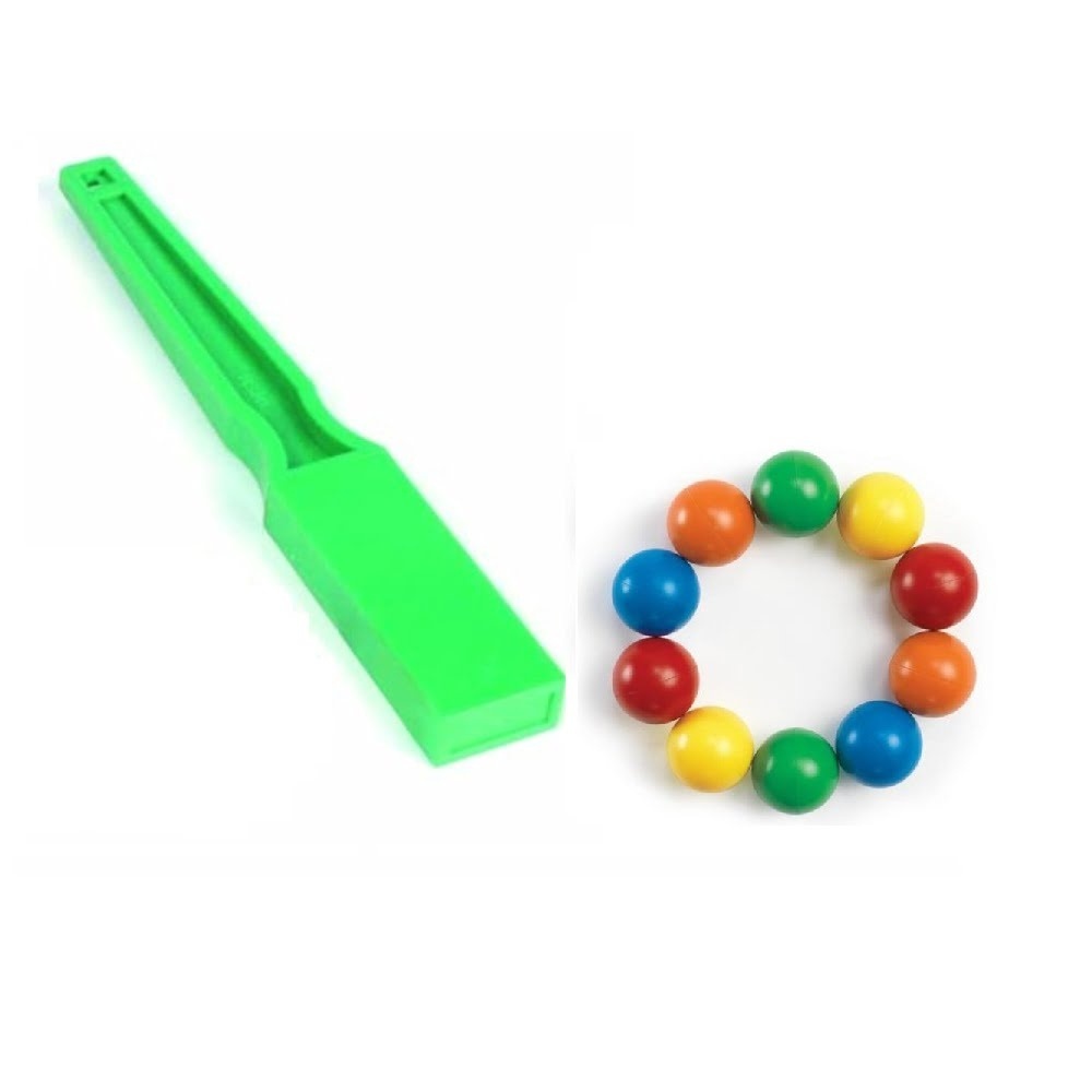 Bat magnetic cu 10 bile colorate