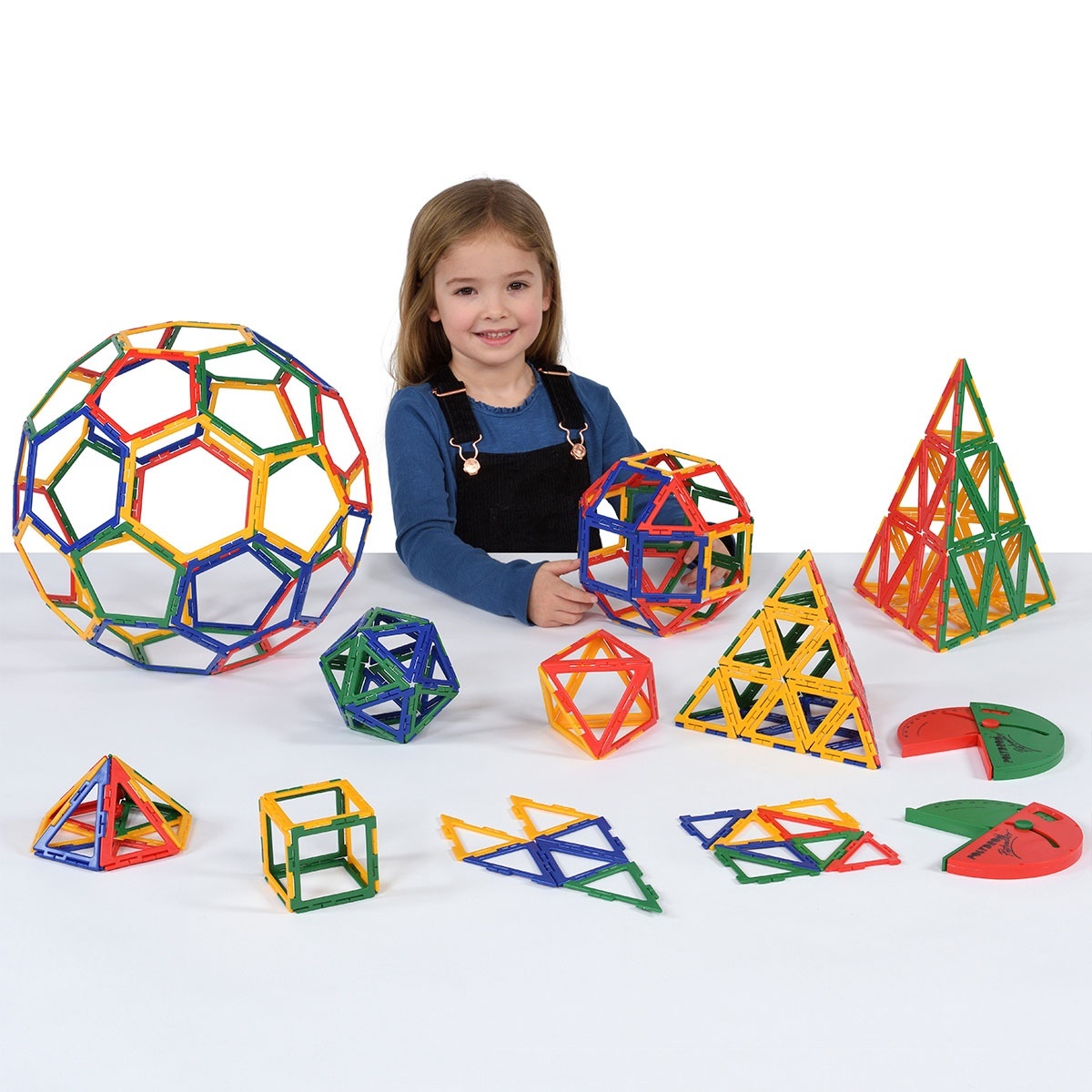 Kit de geometrie Polydron Frameworks