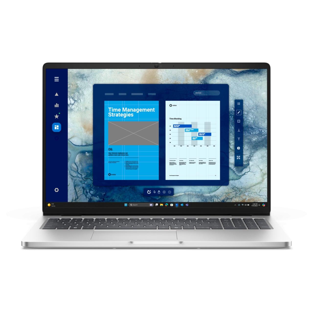 Laptop Dell Pro 16, 16", Intel 5, 16GB RAM, 256GB SSD, Win11 Pro