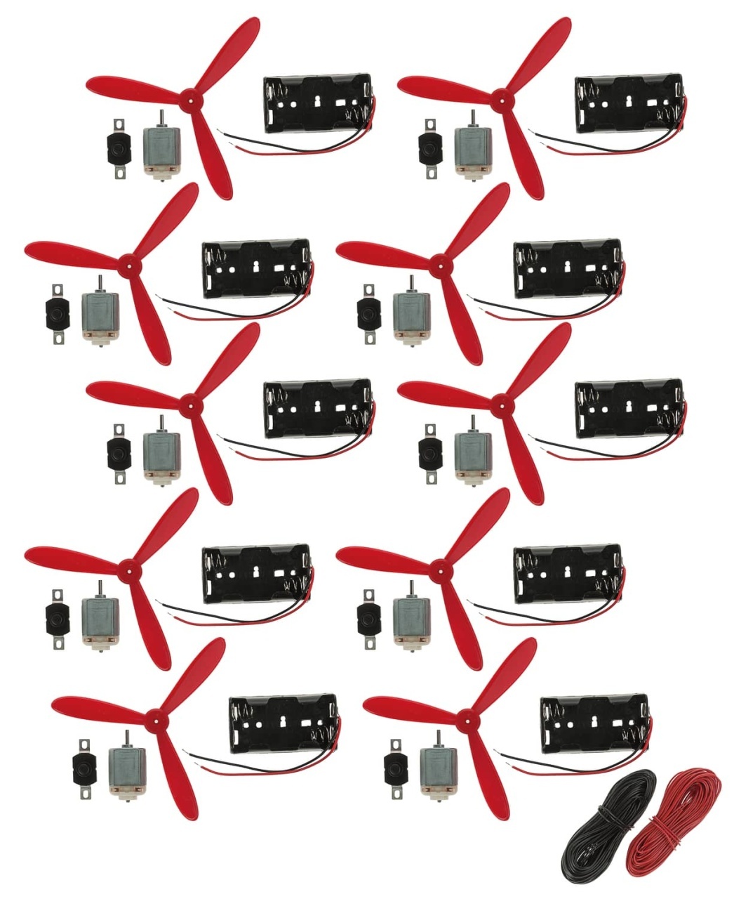 Motoare electrice cu elice - un kit de clasă