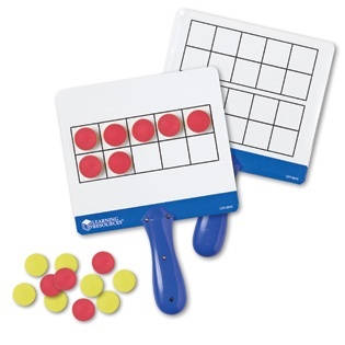 Tabla magnetica cu 10 campuri (4 buc)