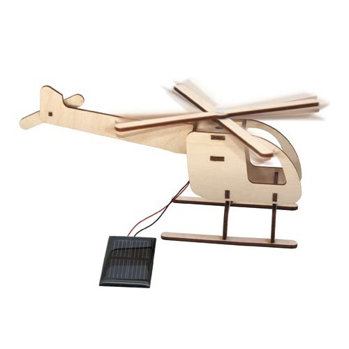 Elicopter DIY cu panou solar