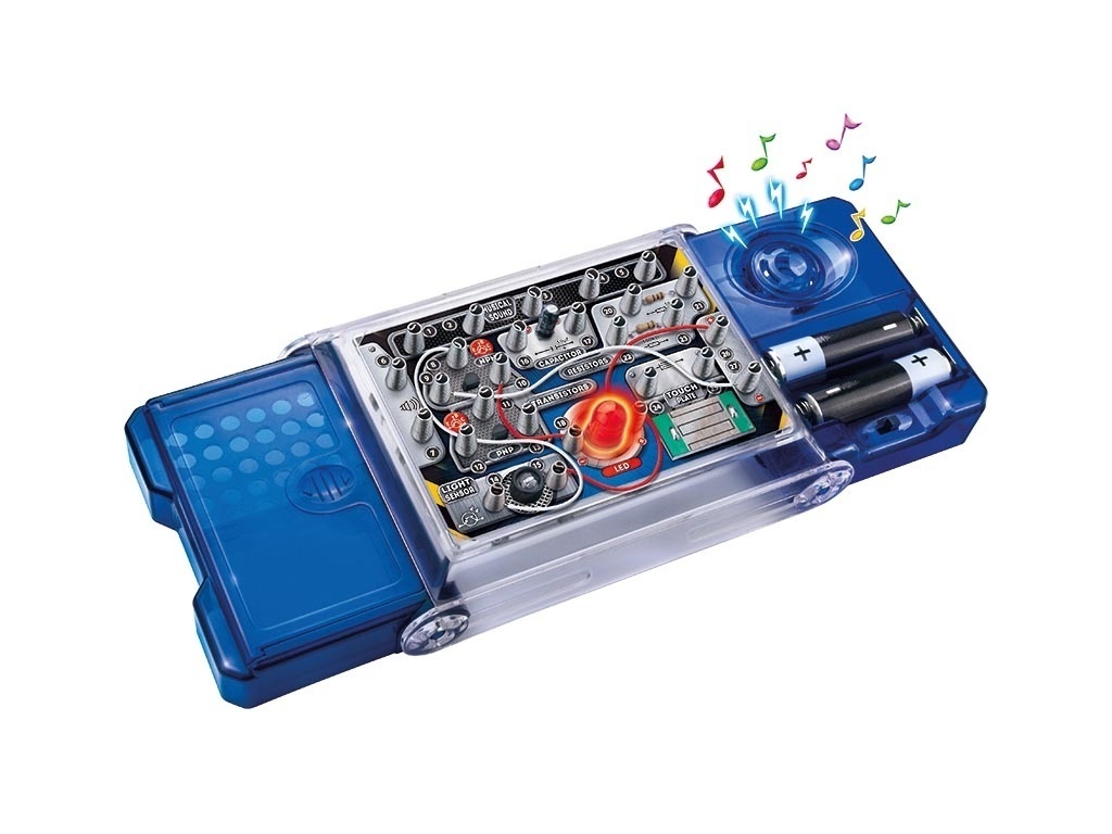 Kit pentru experimente electronice – 8 proiecte cu LED și muzică