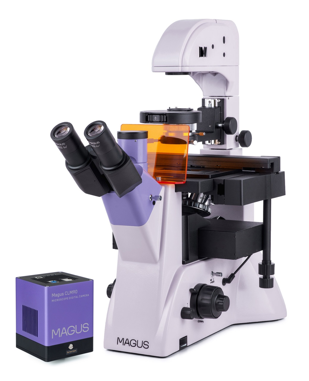 Microscop digital inversat fluorescent Lum VD500L