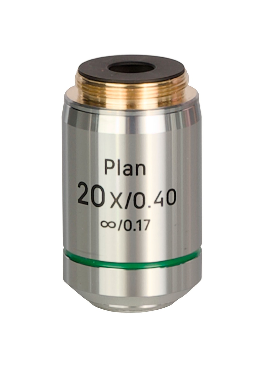 Obiectiv 20PL Plan 20x/0,40 ∞/0,17 – planacromatic