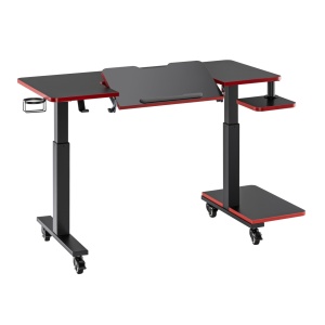 Birou gaming Hero X2 cu înălțime reglabilă RFG, 1100 × 520 × 660–780 mm