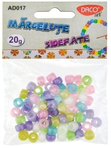 Mărgele de perle multicolore